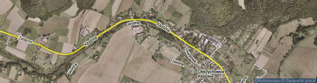 Zdjęcie satelitarne Wodna ul.